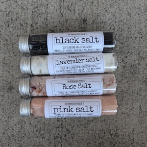 Rose Salt: Witch's Ritual Soak for Health & Heart - Etsy