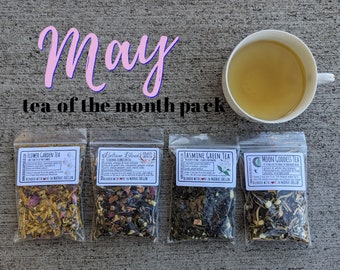 Tea of the Month Club | Tea Lover's Monthly Box | Monthly Flight of Teas | Tea Subscription