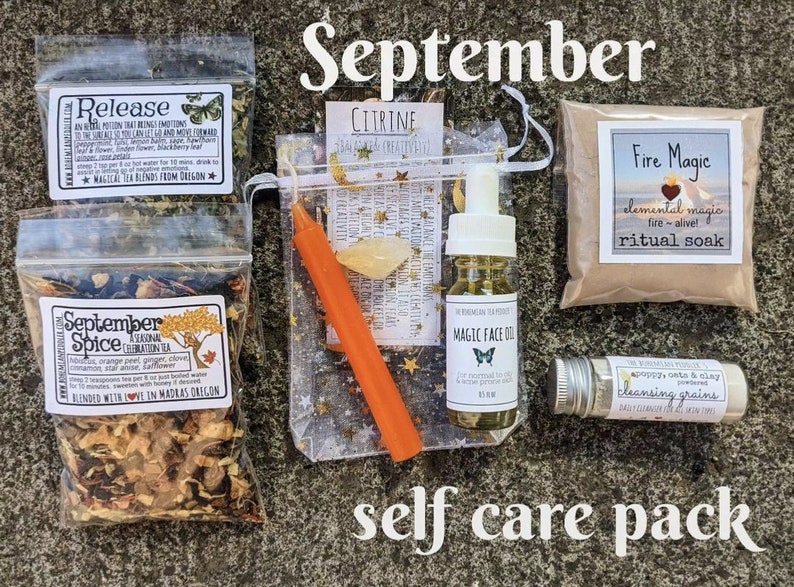 Self Care & Tea Lover's monthly Subscription Box Tea Lovers Subscription Box All Natural Beauty Box image 8