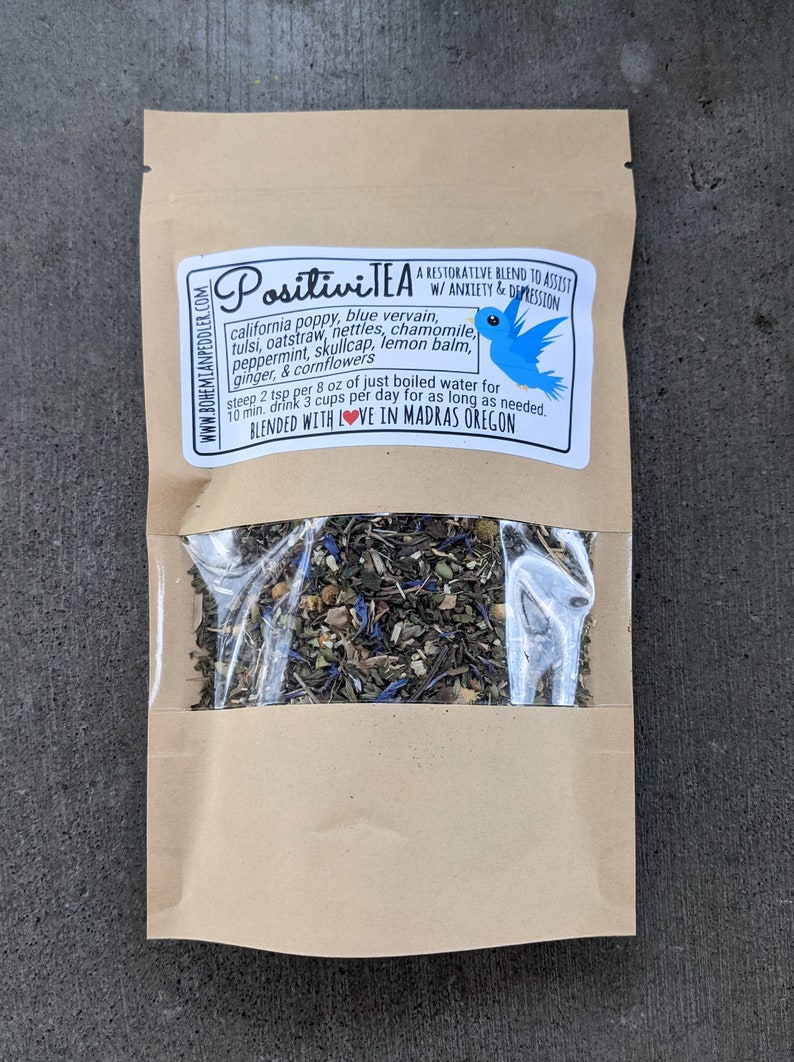 PositiviTea Happy Making herbal tea 1 oz bag