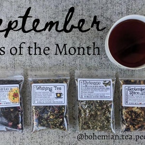 Tea of the Month Club Tea Lover's Monthly Box Monthly Flight of Teas Tea Subscription image 8