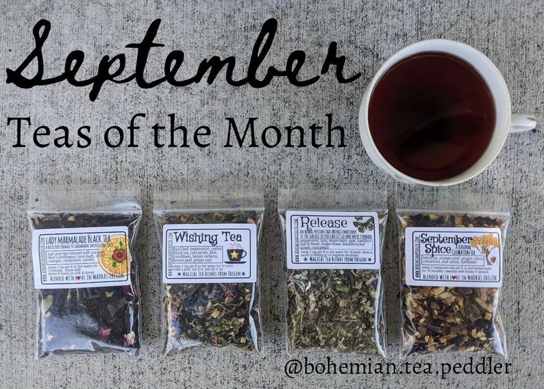 Tea of the Month Club Tea Lover's Monthly Box Monthly Flight of Teas Tea Subscription image 8