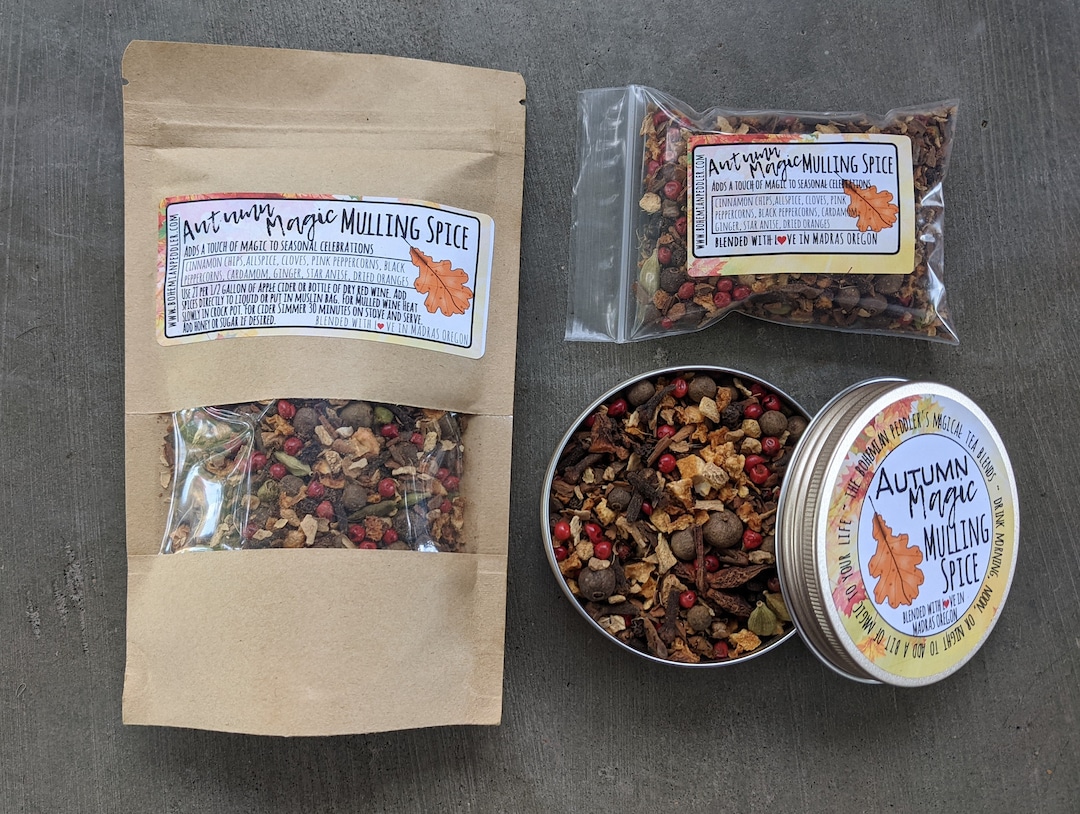 Mulling Spice Mix Hot Mulled Cider Wassail or Hot Mulled Etsy