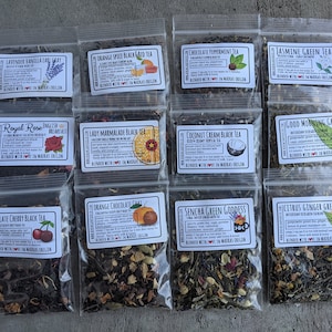 Bulk tea sampler pack Tea Sampler 12 Tea Variety Pack