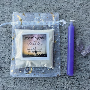 Starlight Milk & Clay Bath Soak: Amethyst Crystal, Rejuvenation Ritual