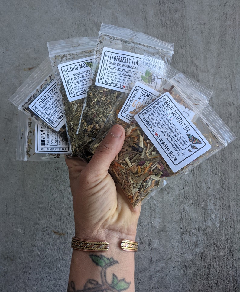 Bulk tea sampler pack Tea Sampler 6 Tea Variety Pack