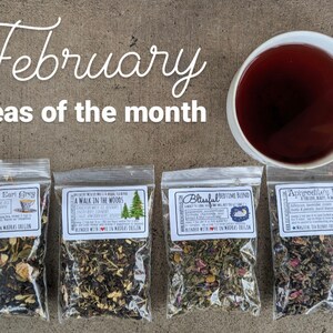 Tea of the Month Club Tea Lover's Monthly Box Monthly Flight of Teas Tea Subscription image 5