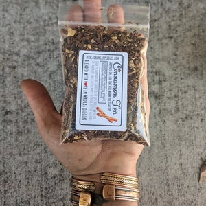 Cinnamon Tea Blend: Ginger, Honeybush, and Rooibos