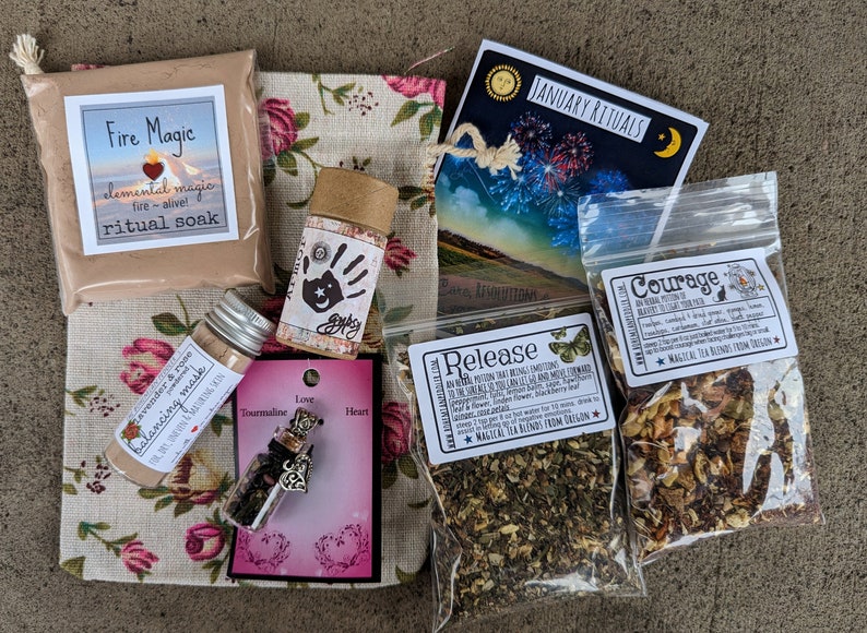 Self Care & Tea Lover's monthly Subscription Box Tea Lovers Subscription Box All Natural Beauty Box image 5