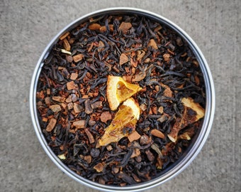 Orange Spice Black Tea: Autumn Chai Blend - Loose Leaf