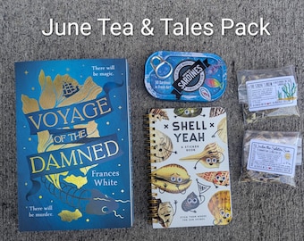 Caja del libro del mes de Tea & Tales / Cajas de libros mensuales para amantes de la fantasía