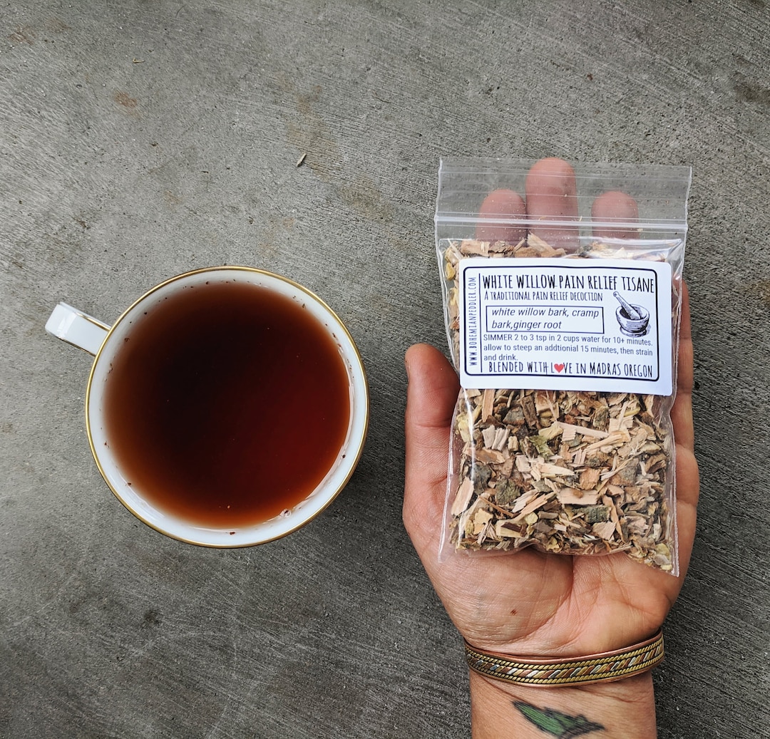 White Willow Bark Tea Herbal Tea Etsy