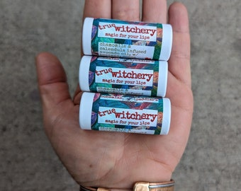 TRUE WITCHCRAFT! Soothing Energy Lip Balm / snarky gifts / Magical Lip Balms