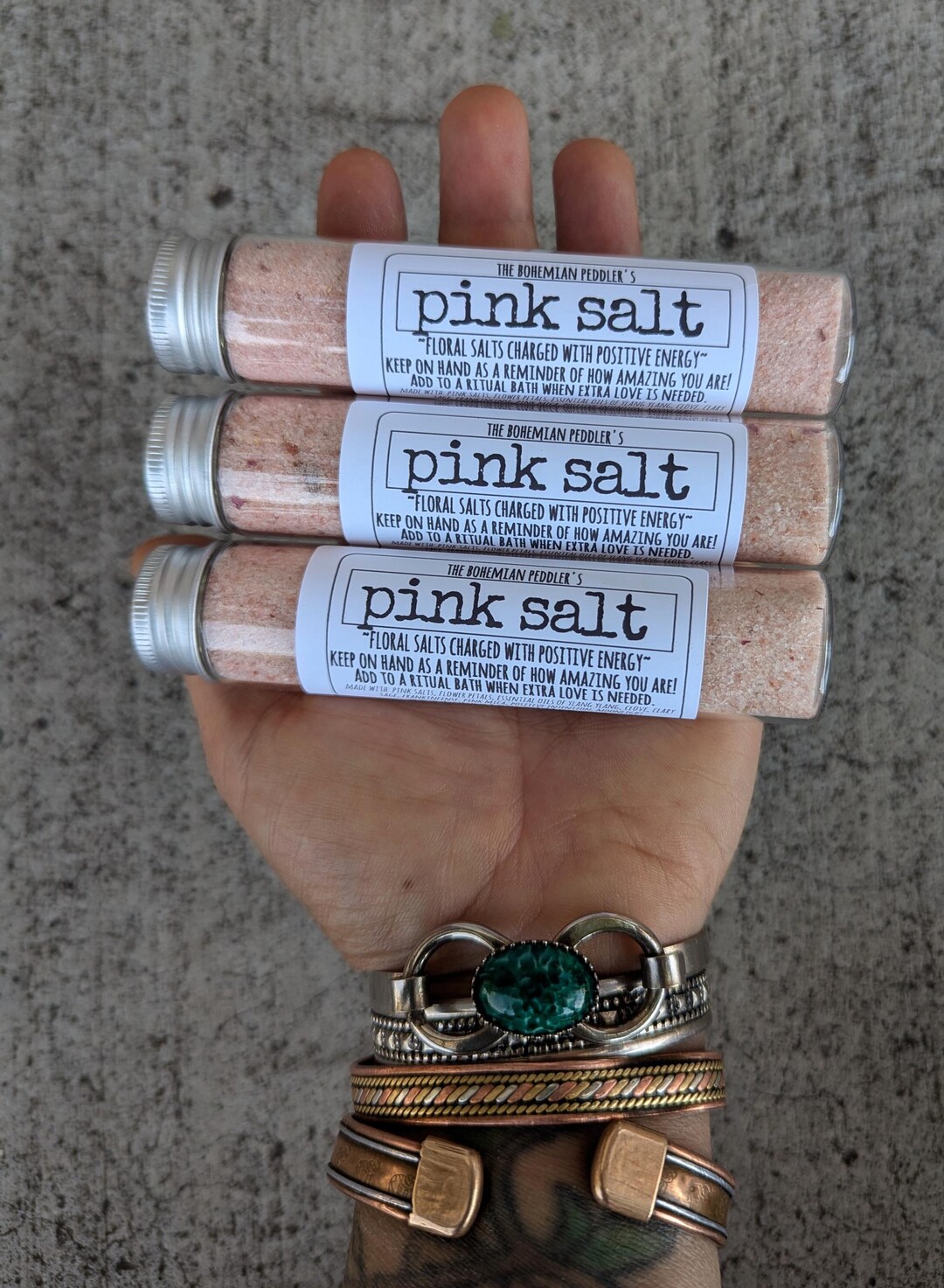 Pink Salt | Rose Salts | Witch's Self Love Spell | Ritual Soak | Witch ...