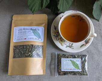 Good Morning Green Tea: Focus & Memory Herbal Blend