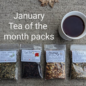 Tea of the Month Club Tea Lover's Monthly Box Monthly Flight of Teas Tea Subscription image 6