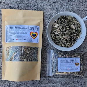 Slippery Elm & Marshmallow Root Herbal Tea | HAPPY BELLY tea