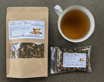 Witches Brew Green Tea Blend | Winifred Sanderson Tea | Witchy Tea Blends