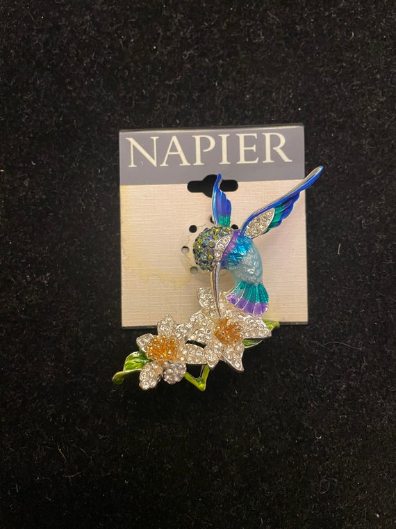 Vintage Napier Hummingbird Pin - image 1