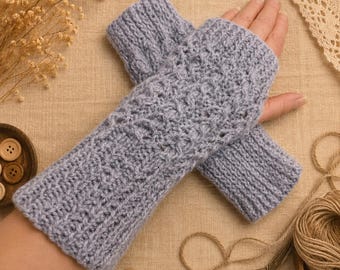 Fingerless Mittens  Wrist Warmers  Frost Busters