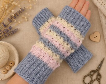 Fingerless Mittens  Wrist Warmers  Frost Busters
