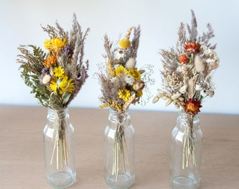 Organic Dried Flower Arrangements, Dry Flower bouquet, Dried Bouquets, Bud Vase filler, Gift Floral Arrangement, Bridal Shower Centerpiece