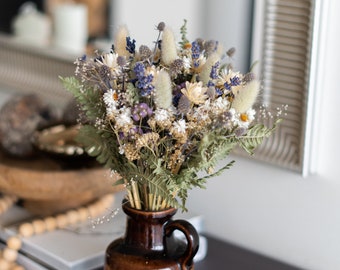 Winter Feeling Dried Flower Bouquet, Floral Arrangement, Wildflowers, Organic, Biodegradable, Dry Bouquet, Vase Filler, Centerpiece Decor