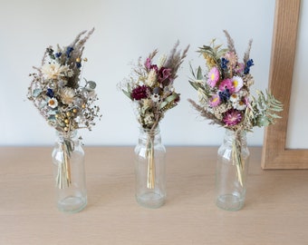 Dried Floral Arrangement, Preserved Flower Bouquet, For Vase, Gifting, Centerpiece, Wedding Party Favors, Bridal Shower Gifts Bundle