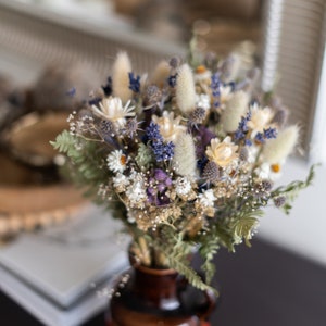 Winter Feeling Dried Flower Bouquet, Floral Arrangement, Wildflowers, Organic, Biodegradable, Dry Bouquet, Vase Filler, Centerpiece Decor image 5