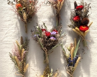 Dried Flower Arrangement Mini Bouquets