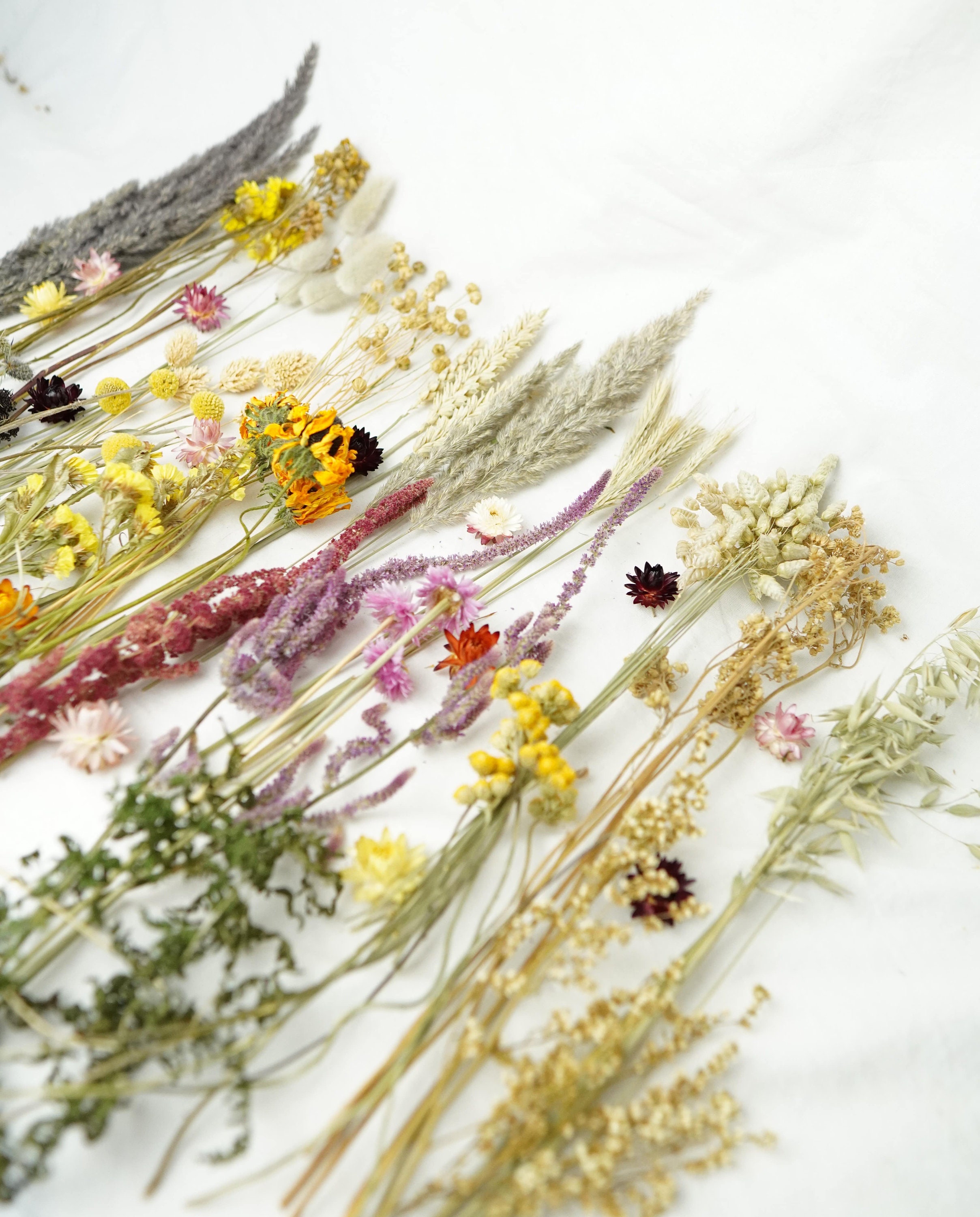 Dried flowers Bulk dried flower,1 set pink dried flower,Mix Assorted  Variety Pack Real Dry Flower,Mixed pink Floral