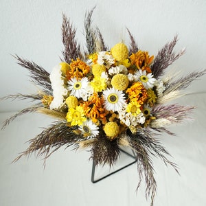 Trockenblumenstrauß, Blumengesteck, Trockenblumenstrauß, Blumengesteck, Geschenkstrauß, Strauß für Vasenblumen, Letterbox Bild 9