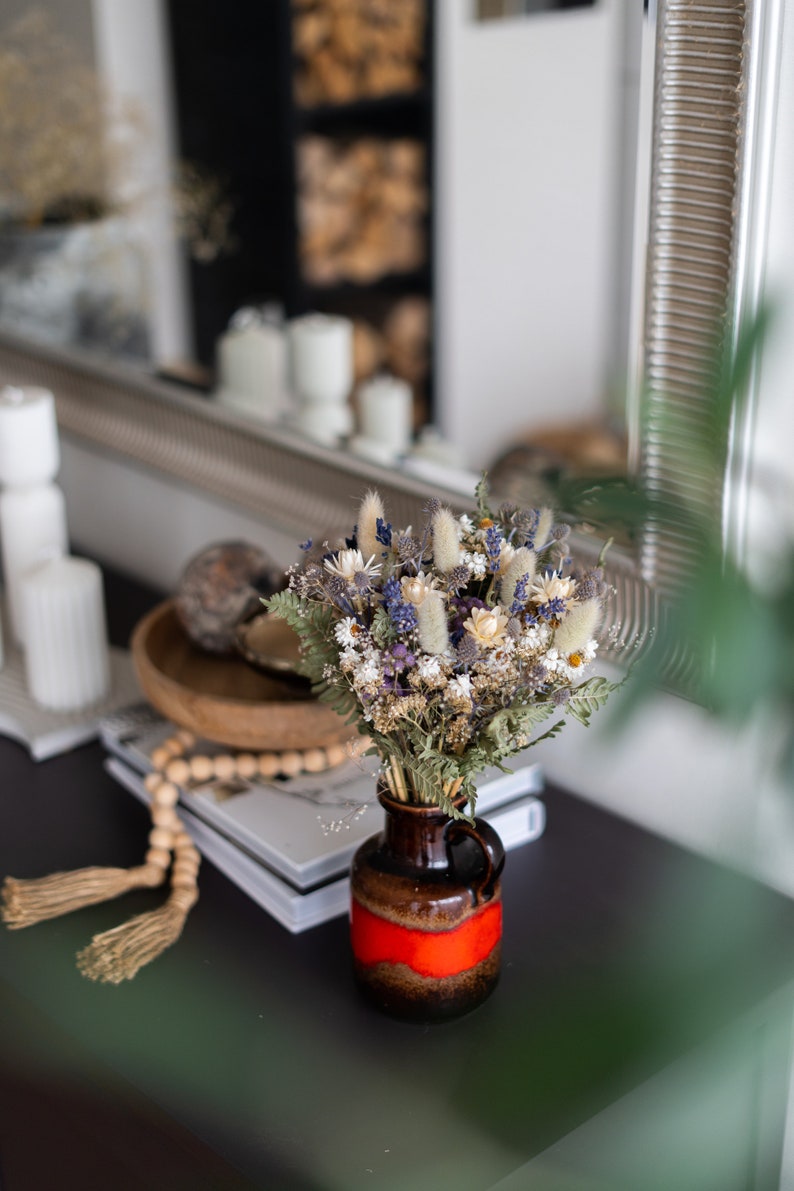 Winter Feeling Dried Flower Bouquet, Floral Arrangement, Wildflowers, Organic, Biodegradable, Dry Bouquet, Vase Filler, Centerpiece Decor image 7