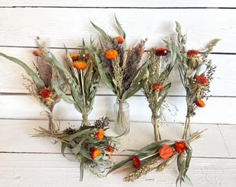 Dried Vase Flowers for Wedding Table Decor