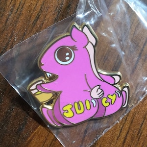 Meepit &quot;Juicy&quot; Juice Break Pin - Hard Enamel - Naughty Neopets