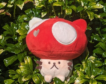 BEBO the Meowshroom - Mushroom Cat - Plushie