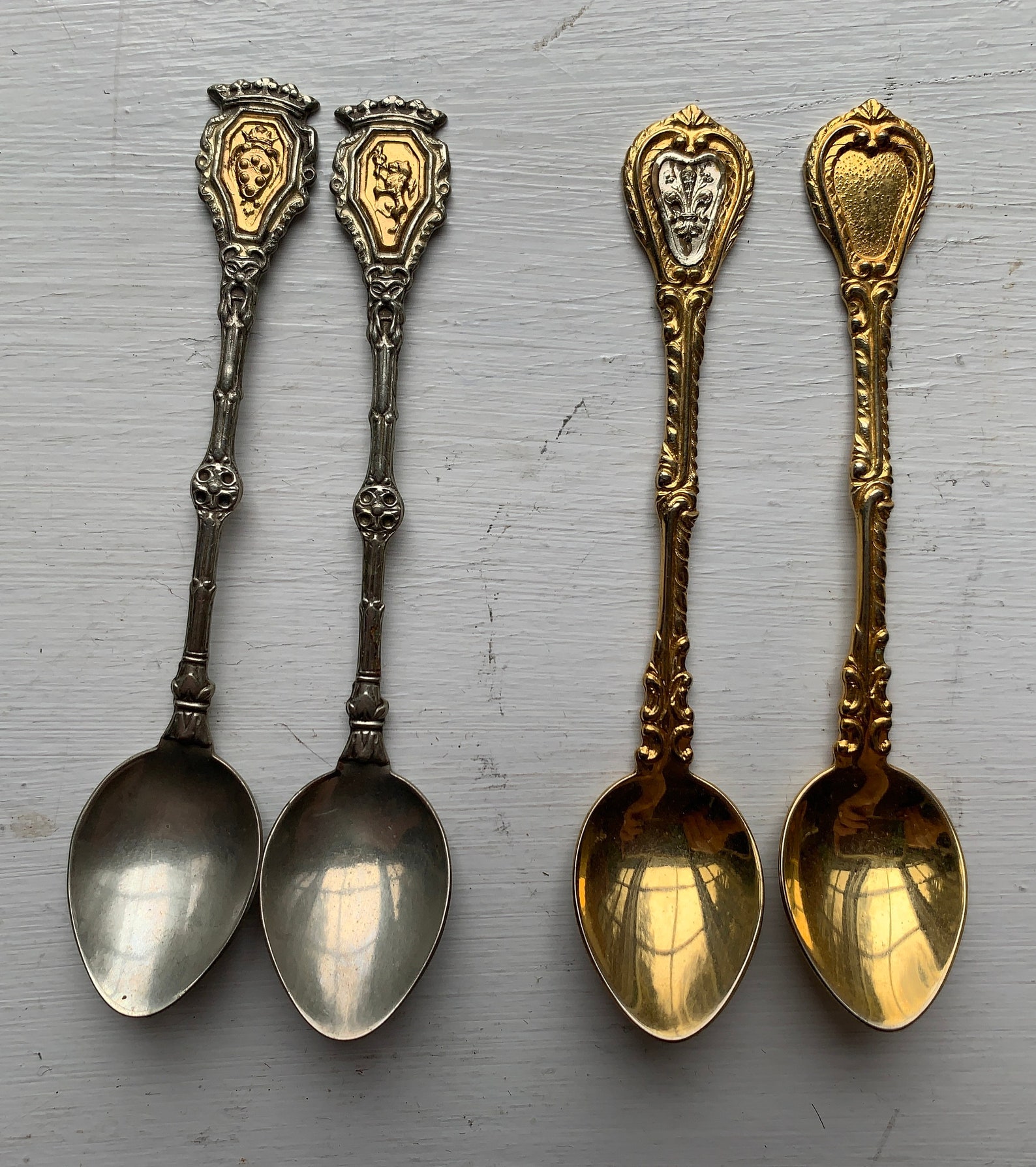 Vintage Souvenir Demitasse Spoons Made in Italy Etsy