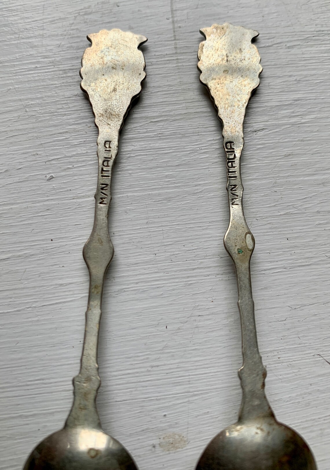 Vintage Souvenir Demitasse Spoons Made in Italy Etsy