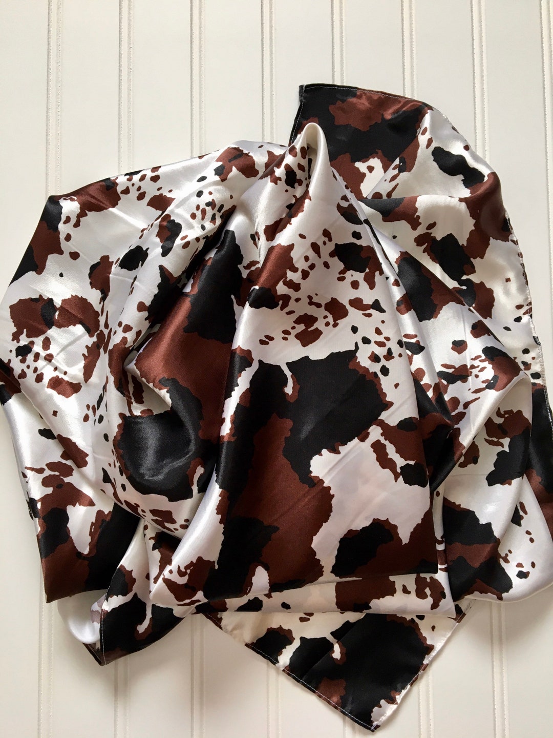 Cowhide Wild Rag - Etsy
