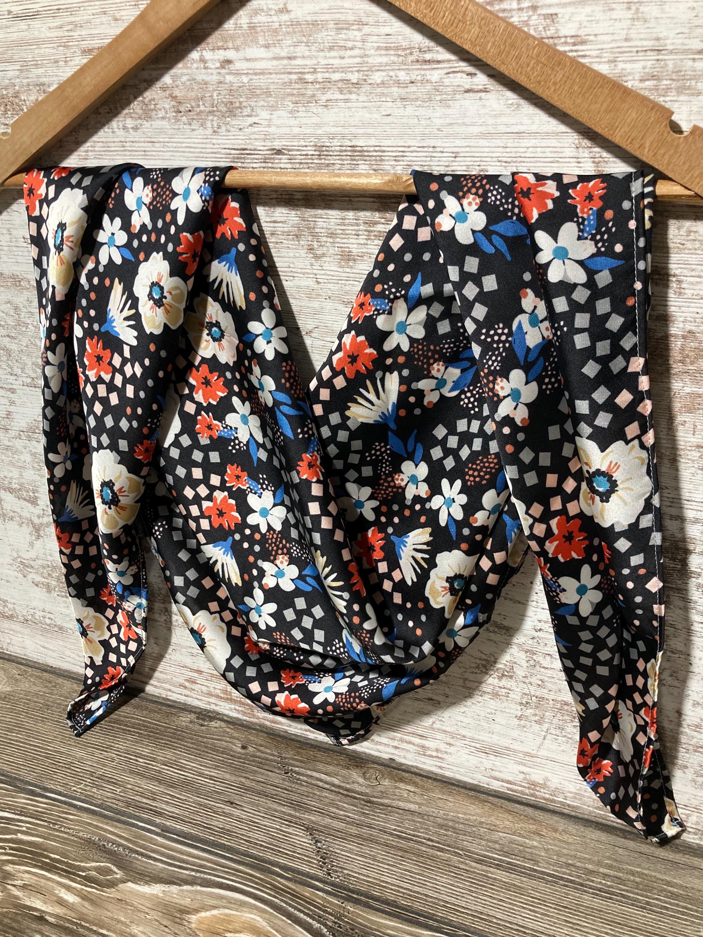 Foulard Western Elite Jewelry, Corne Longue, Argent, Femme, Neuf