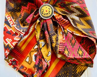 Bandana Aztec Western Fashion Mini Wild Rag