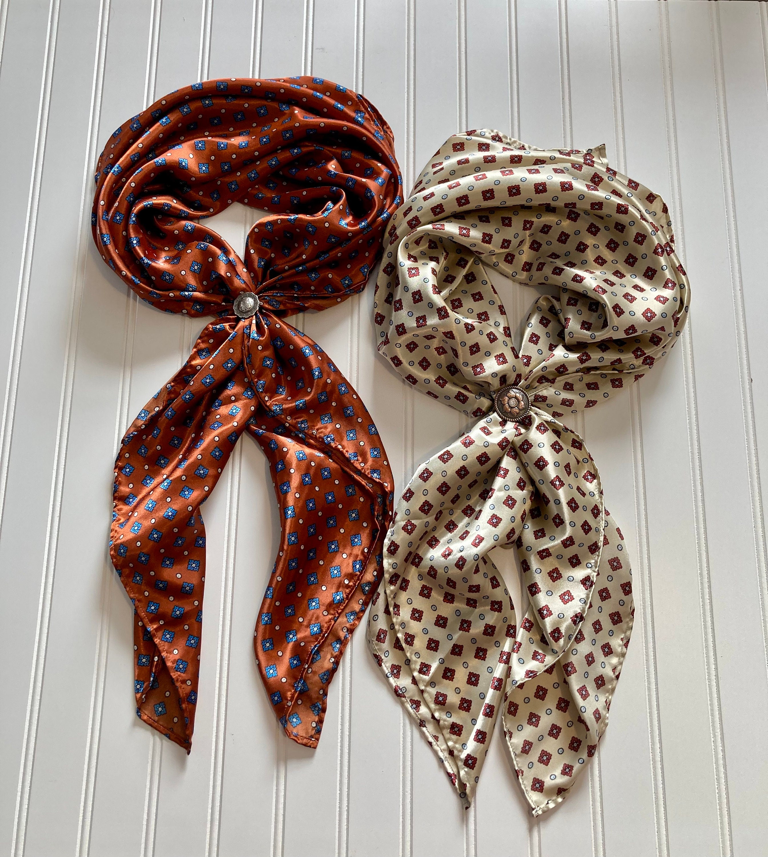 Cowboy Satin Wild Rags