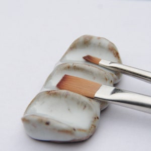 Reposapinceles de cerámica — Acuarela — Gouache — Set de regalo — Regalo de artista — Herramientas de pintura