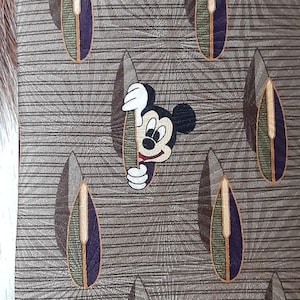 Vintage Mickey Mouse Men&#39;s Silk Necktie