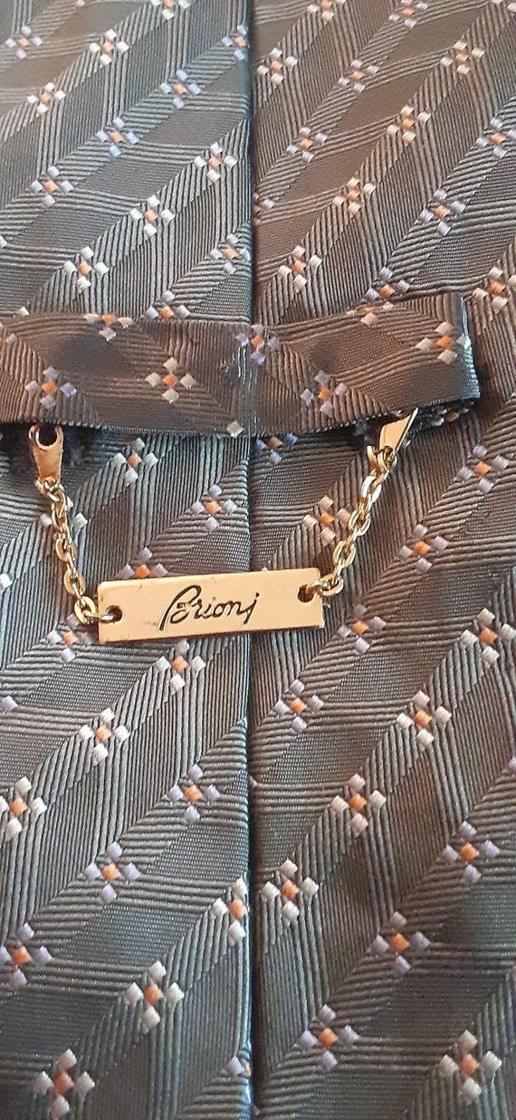 Brioni Handmade Italian Silk Necktie