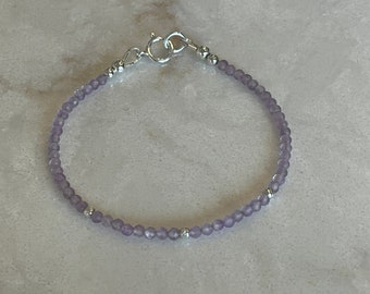 Girl’s/Women’s Pink Amethyst bracelet