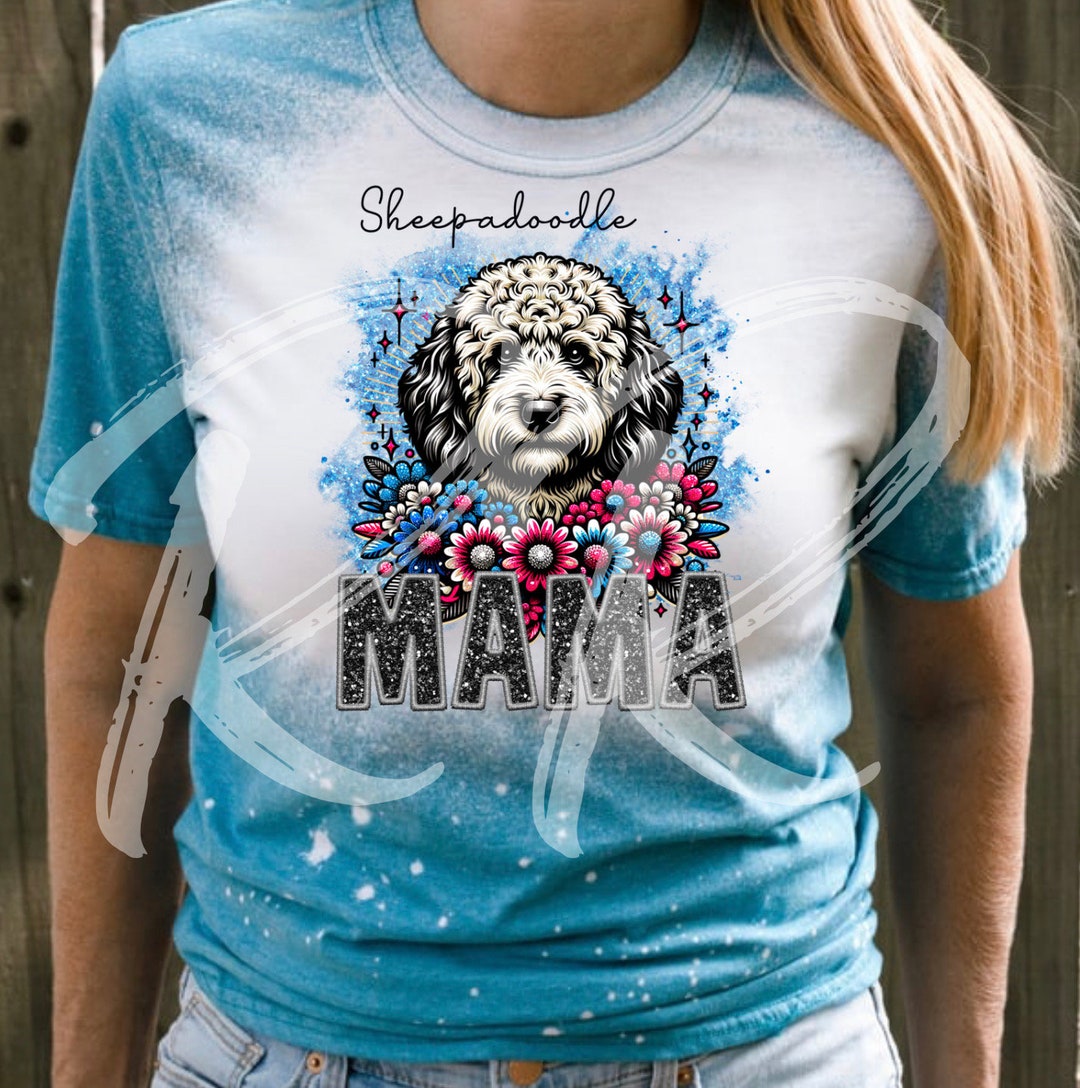 Sheepadoodle Momma Shirt | Dog Mom Tee | Gildan Shirt | Unisex Shirt ...