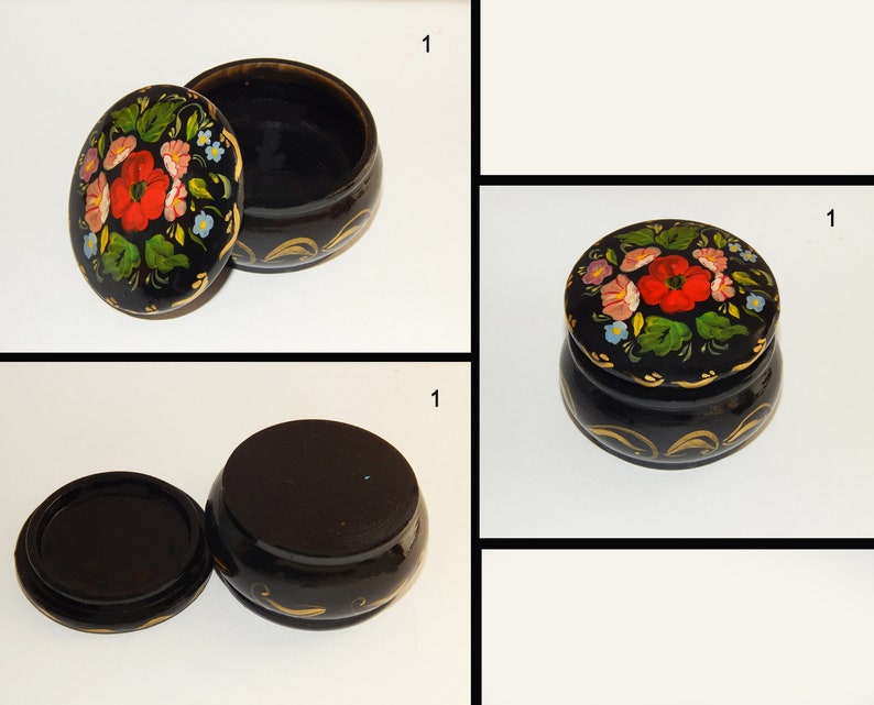 petrikovskaya painting wood box with lid casket for rings Wooden jewellery box for girl wooden box new jewellery case ukranian art
