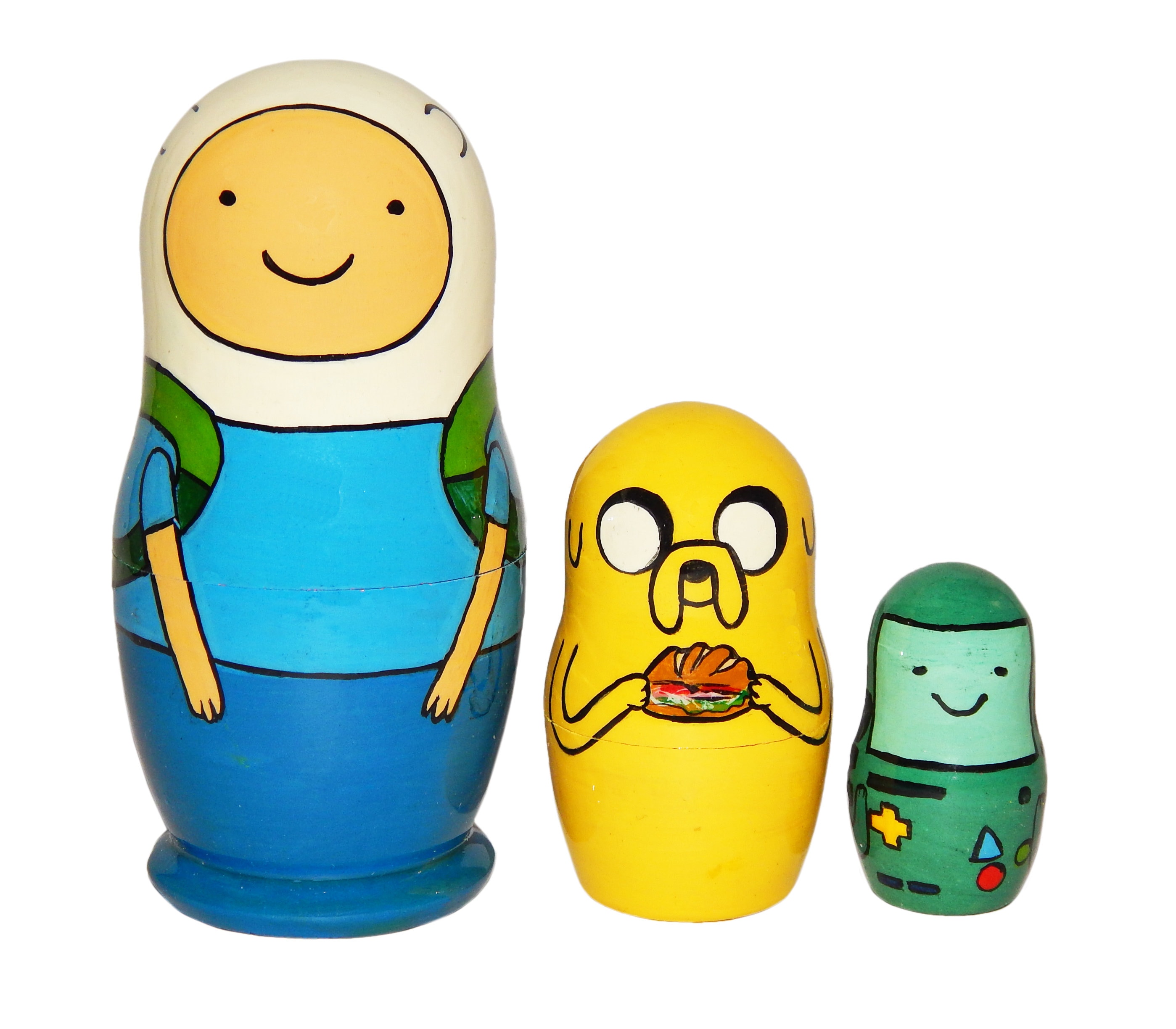 adventure time nesting dolls