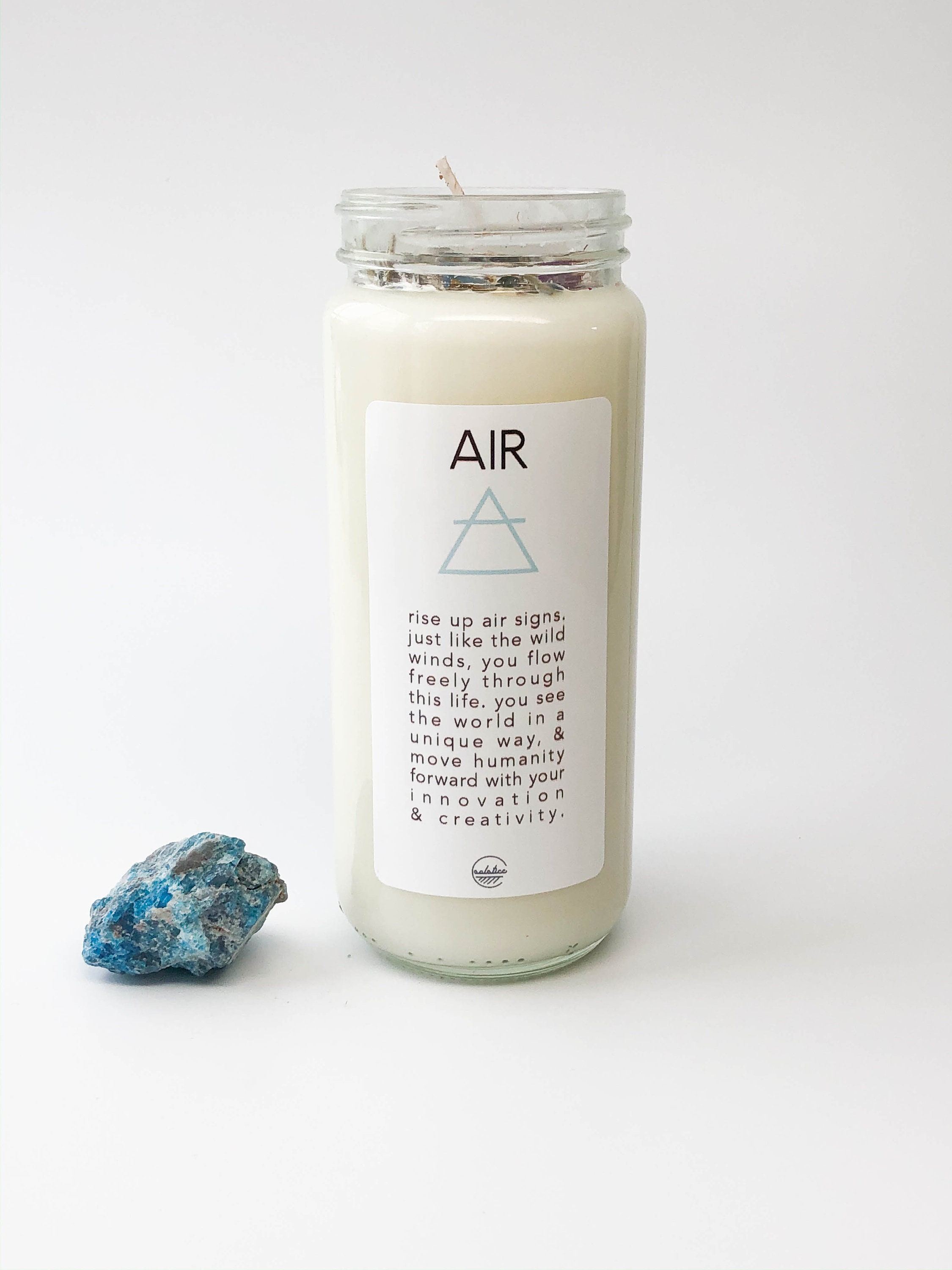 Air Intention Candle SetRitual CandleMeditation Candle Etsy